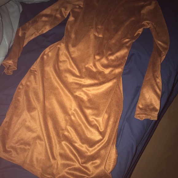 gold/brown dress - Picture 4 of 4